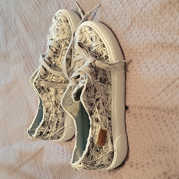 Blowfish Shoes - Blowfish Floral Canvas Sneakers